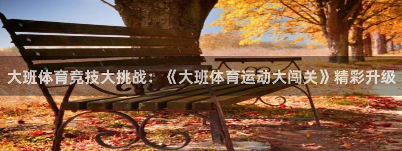山地车xc是什么意思：大班体育竞技大挑战：《大班体育运动大闯关》精彩升级